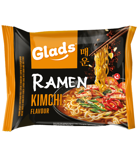 Glads RAMEN nūdeles RAMEN Kimchi
