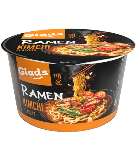 Glads RAMEN nūdeles RAMEN Kimchi Glads RAMEN nūdeles RAMEN Kimchi